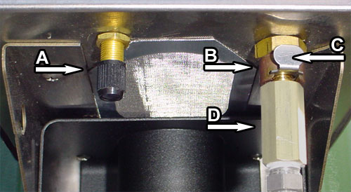 Quick Clear Valve/Regulator Quick Connect 